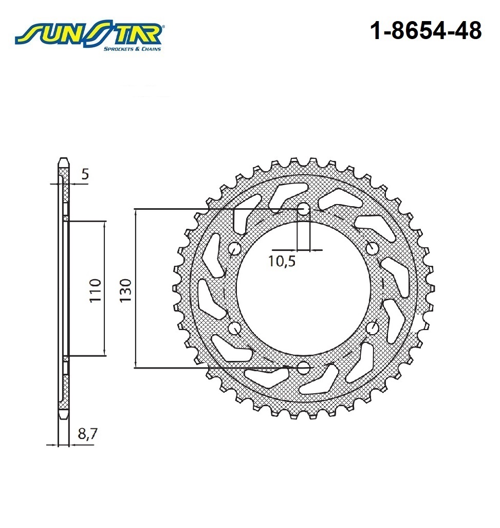 ARKA DİŞLİ 1-8654-48