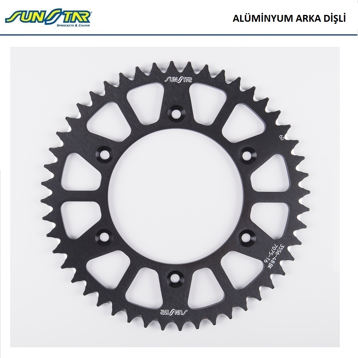 ARKA DİŞLİ SİYAH ALÜMİNYUM BETA RR 2T ENDURO RACING 300cc DİŞLİ SAYISI : +3 2020-2021