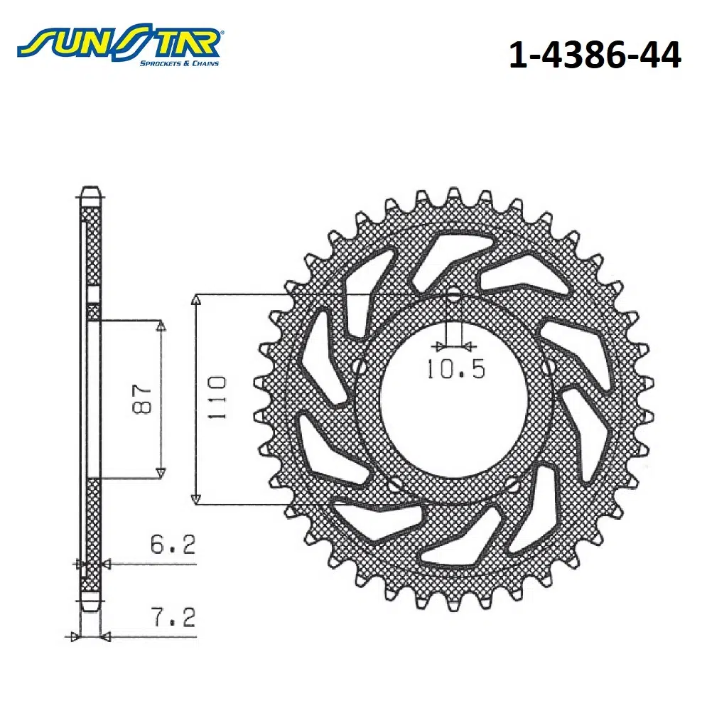 ARKA DİŞLİ SUZUKI SV 650cc DİŞLİ SAYISI : -1 1999-2022
