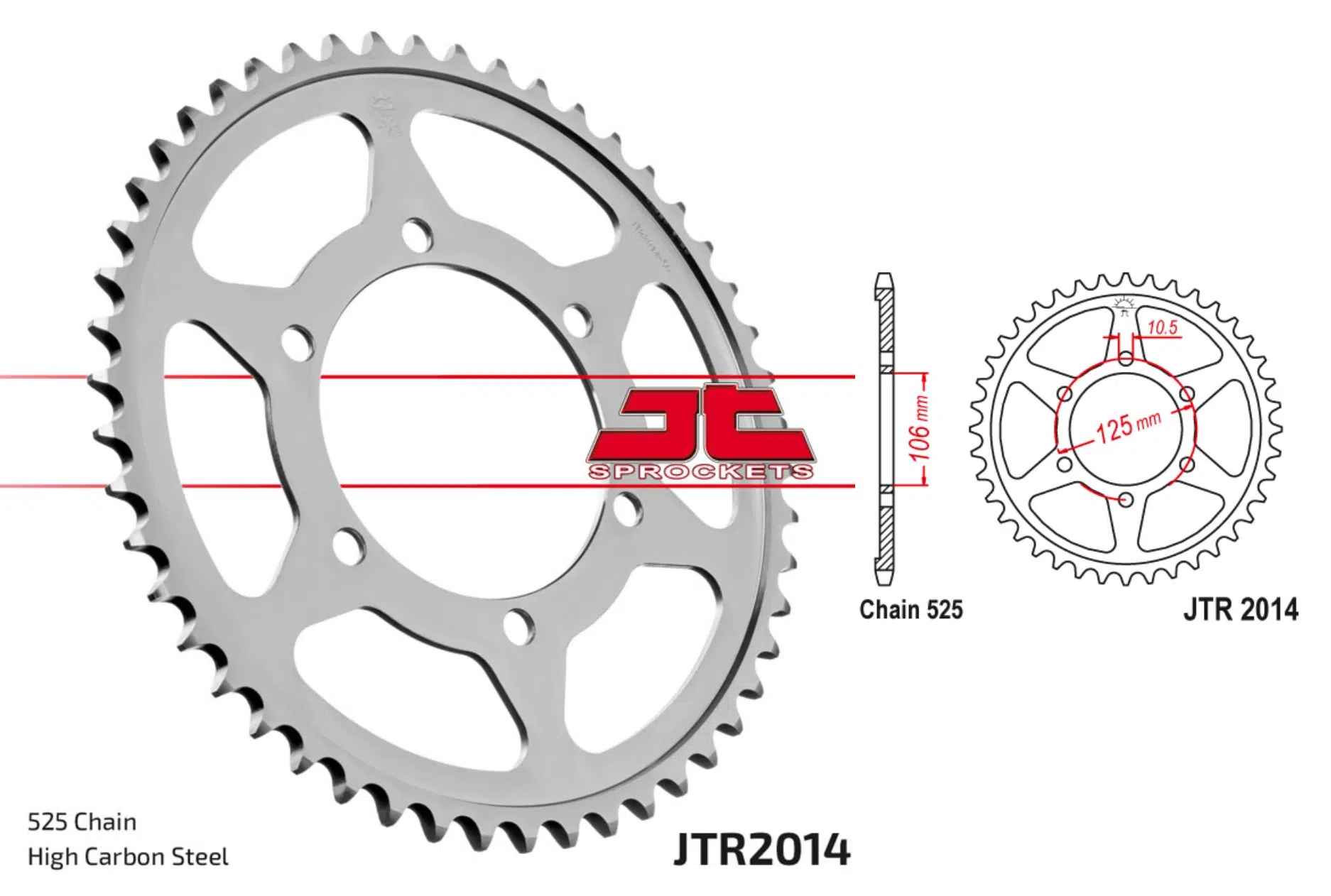 ARKA DİŞLİ TRIUMPH THRUXTON RS 1200cc 2020-2021