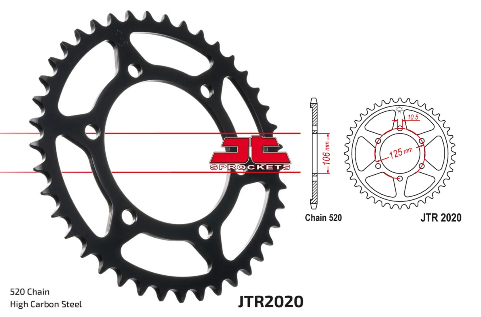 ARKA DİŞLİ TRIUMPH TRIDENT 660cc 2021-2024