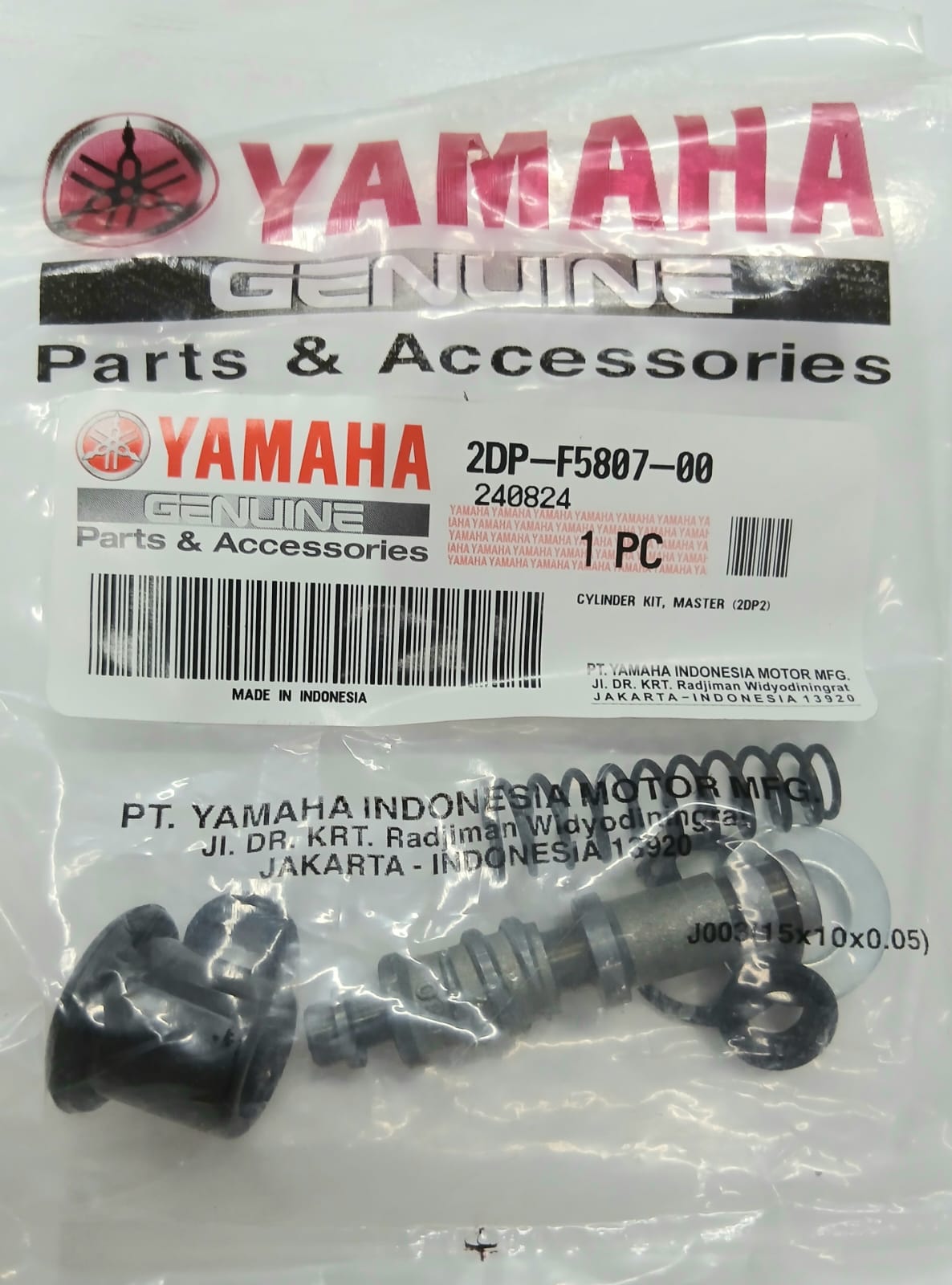 ARKA FREN HİDROLİK TAMİR SETİ / YAMAHA / N-MAX / 155cc / 2015-2016-2017-2018-2019-2020-2021-2022-2023-2024