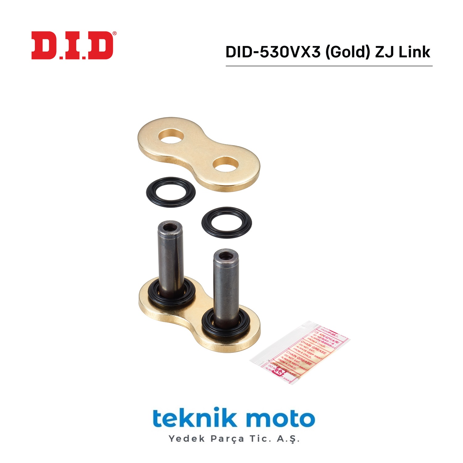 DID-530VX3 GOLD Z J BİRLEŞTİRİCİ BAKLA 2006-2010