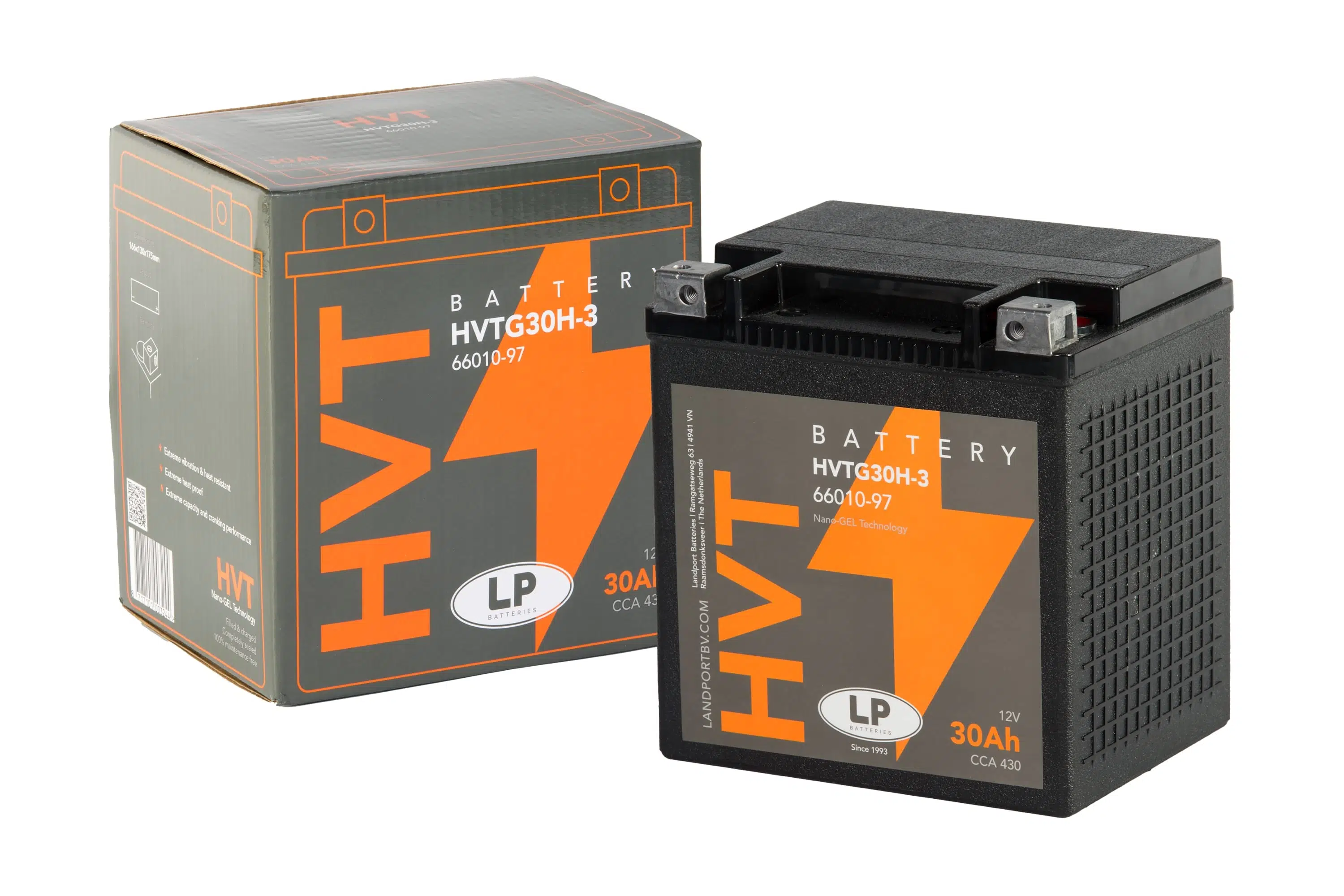 GEL AKÜ MG HVTG30H-3 Harley D. 30 A KG: 9,83 L:166 W:130 H:175 CCA: 430 POLARIS SPORTSMAN 800cc 2005-2012