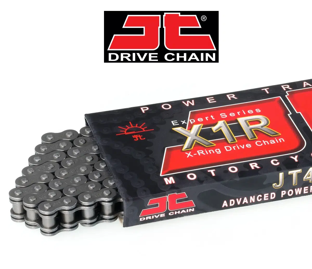 JT 428 X-RİNG ÇELİK ZİNCİR-146 BAKLA YAMAHA XVS DRAG STAR 250cc X-RINGLİ ZİNCİR 2001-2004