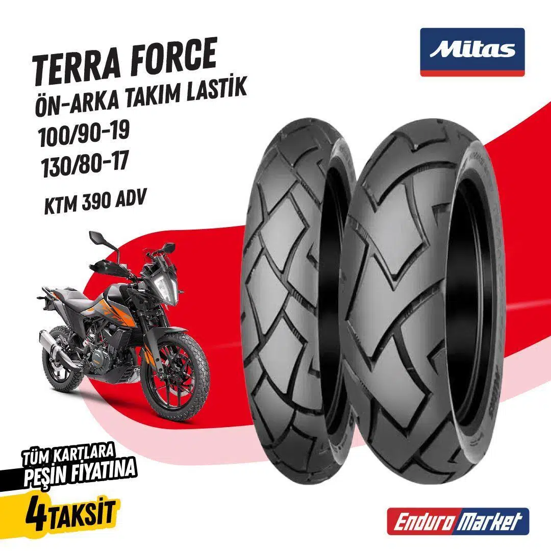 KTM ADV 390 MİTAS TERRA FORCE LASTİK TAKIMI