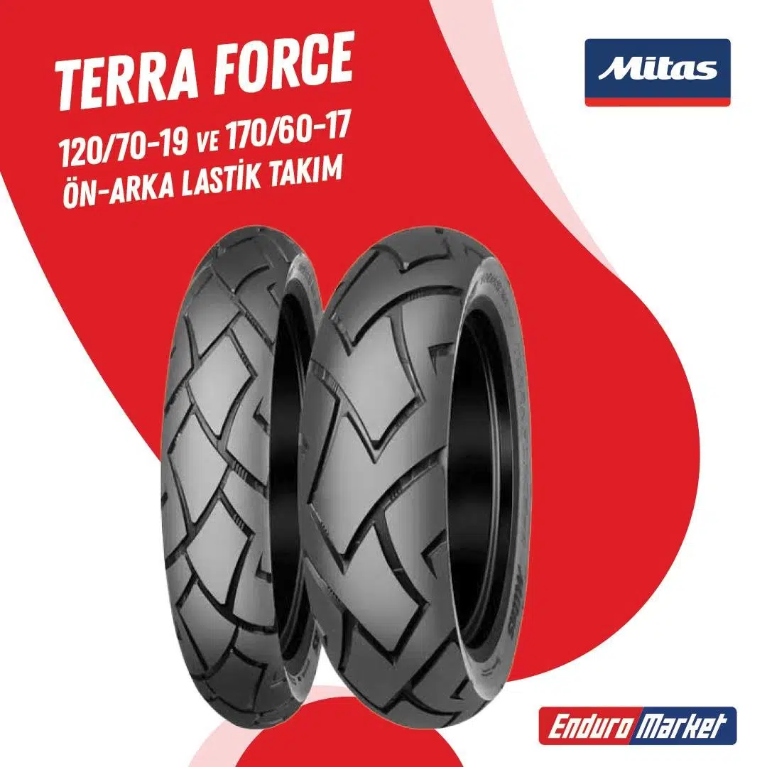 MİTAS BMW 1200 GS MİTAS TERRA FORCE LASTİK SET