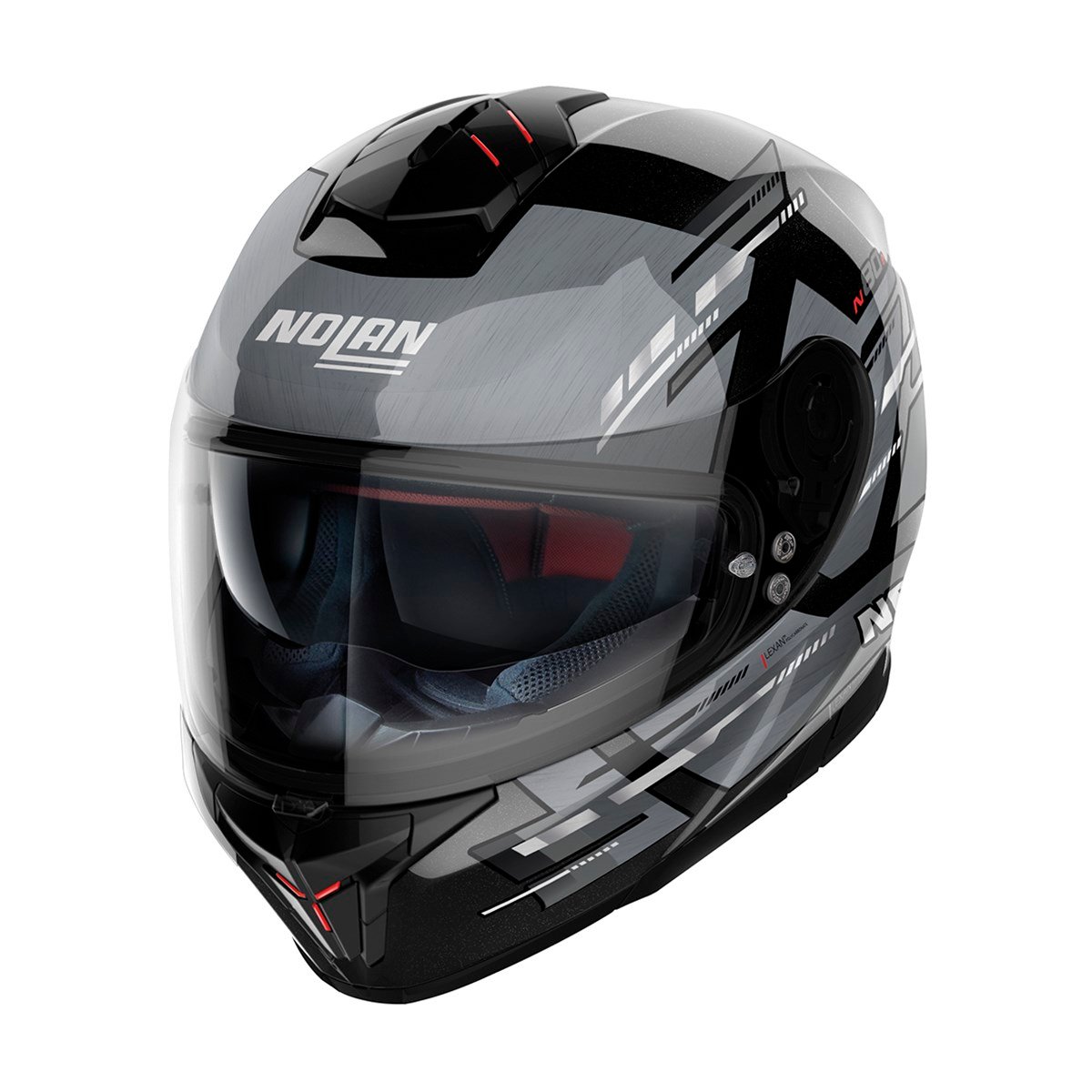 N80-8 METEOR N-COM 067 KAPALI MOTOSİKLET KASKI