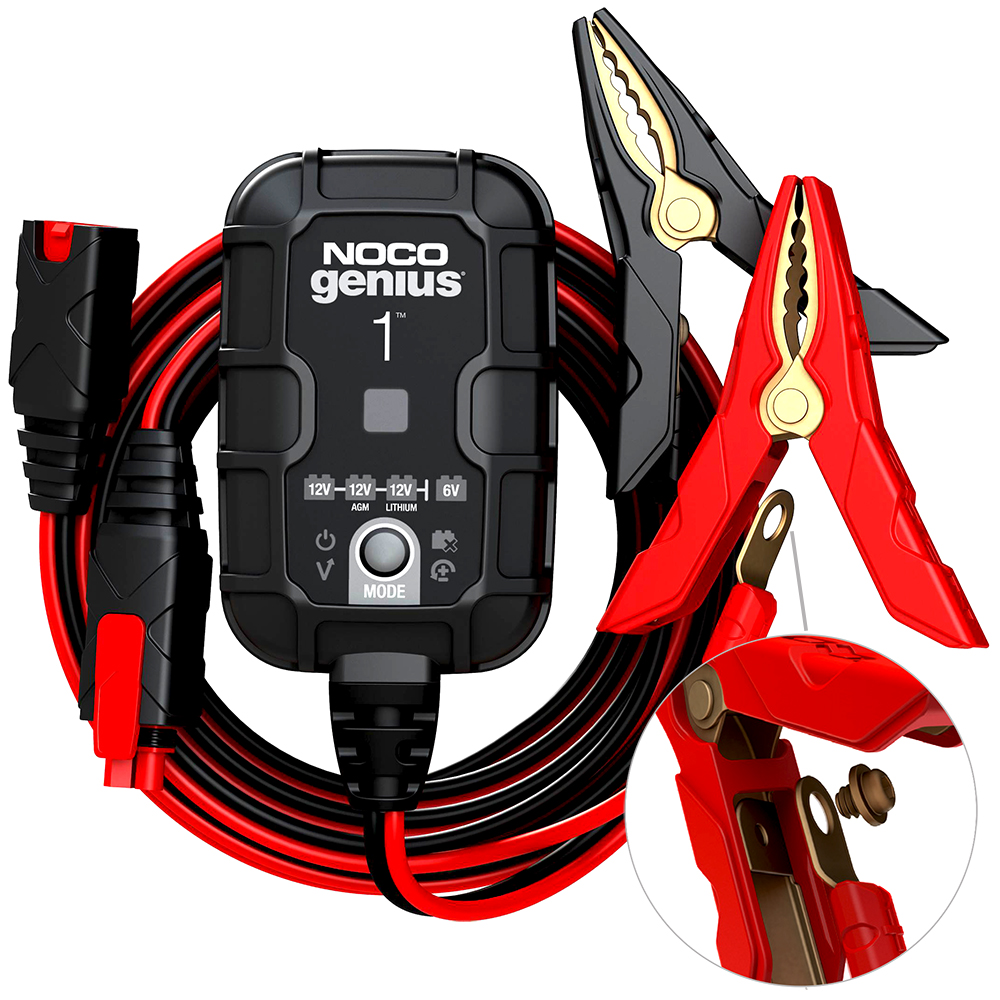 NOCO 6V12V TEKLİ 1 AMPER AKÜ ŞARJ CİHAZI UNIVERSAL cc