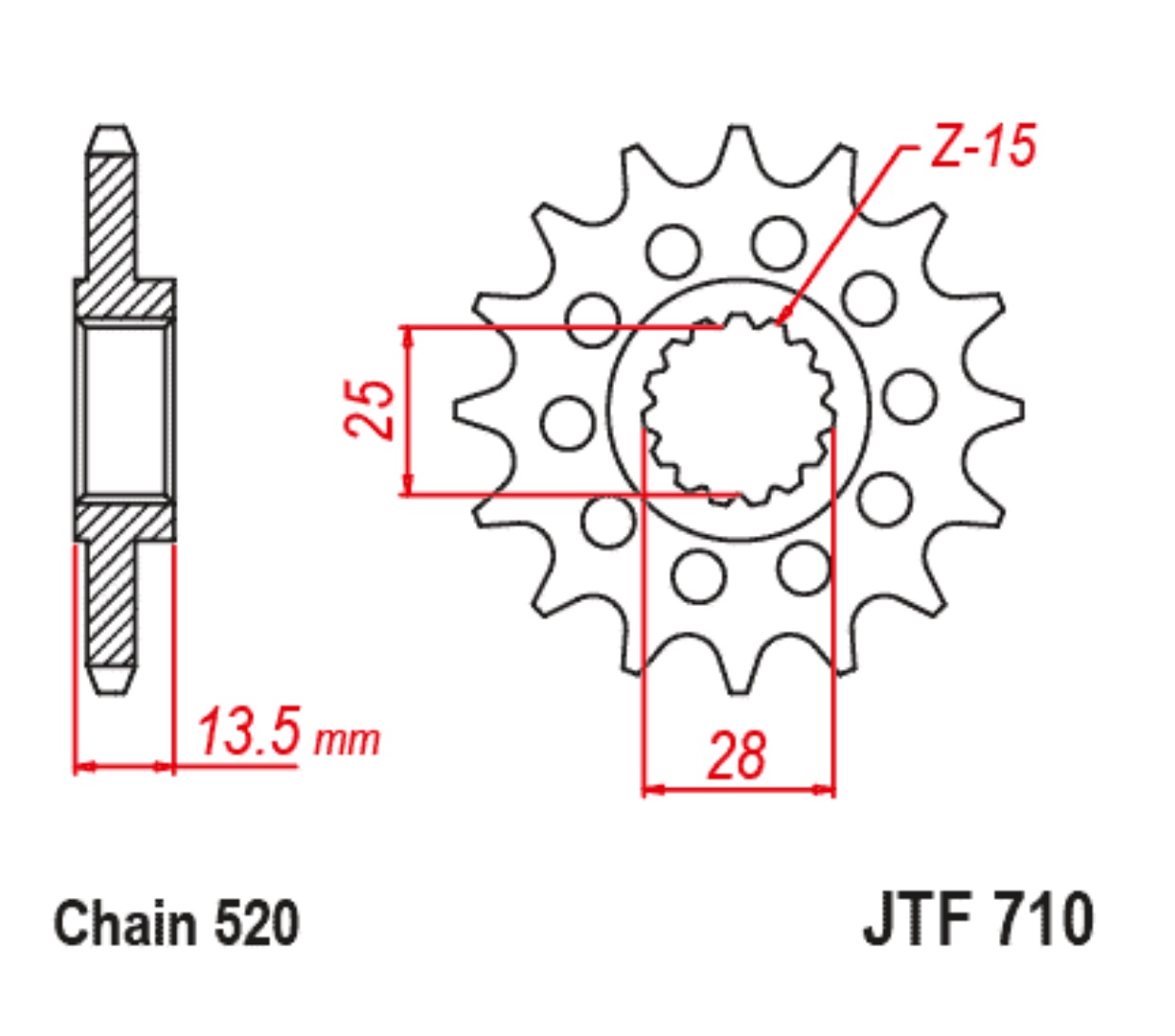 ÖN DİŞLİ KAUÇUKLU veya KAUÇUKSUZ APRILIA TUAREG 660cc 2022-2024