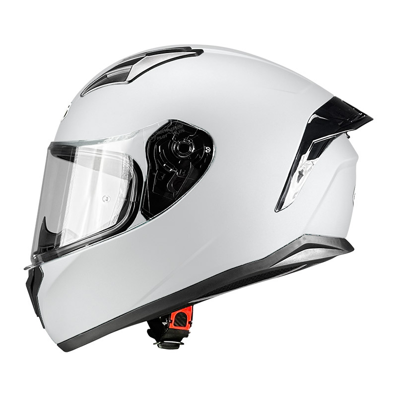 Pilot Flex SV İncii Beyazı Kapalı Motosiklet Kaskı