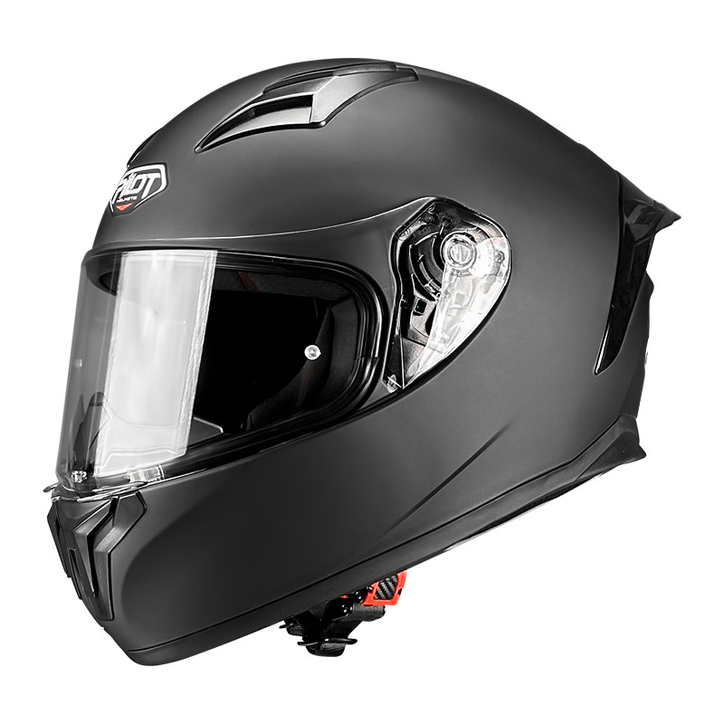 Pilot Flex SV Mat Siyah Kapalı Motosiklet Kaskı