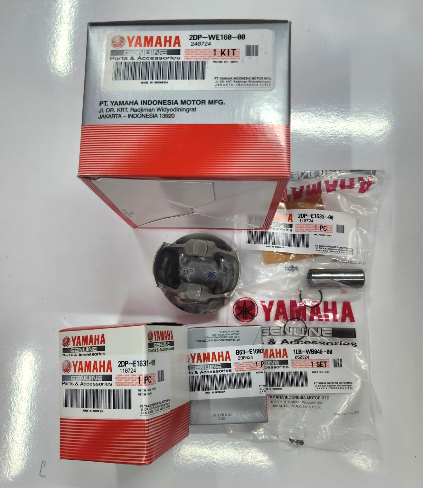 PİSTON SETİ / YAMAHA / N-MAX / 155cc / 2015-2016-2017-2018-2019-2020-2021-2022-2023-2024