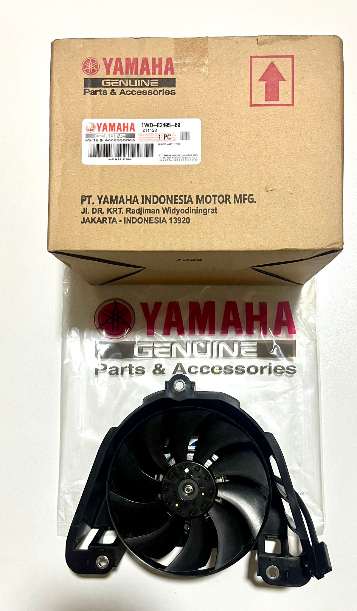 RADYATÖR FANI YAMAHA YZF R25 250cc 2014-2024