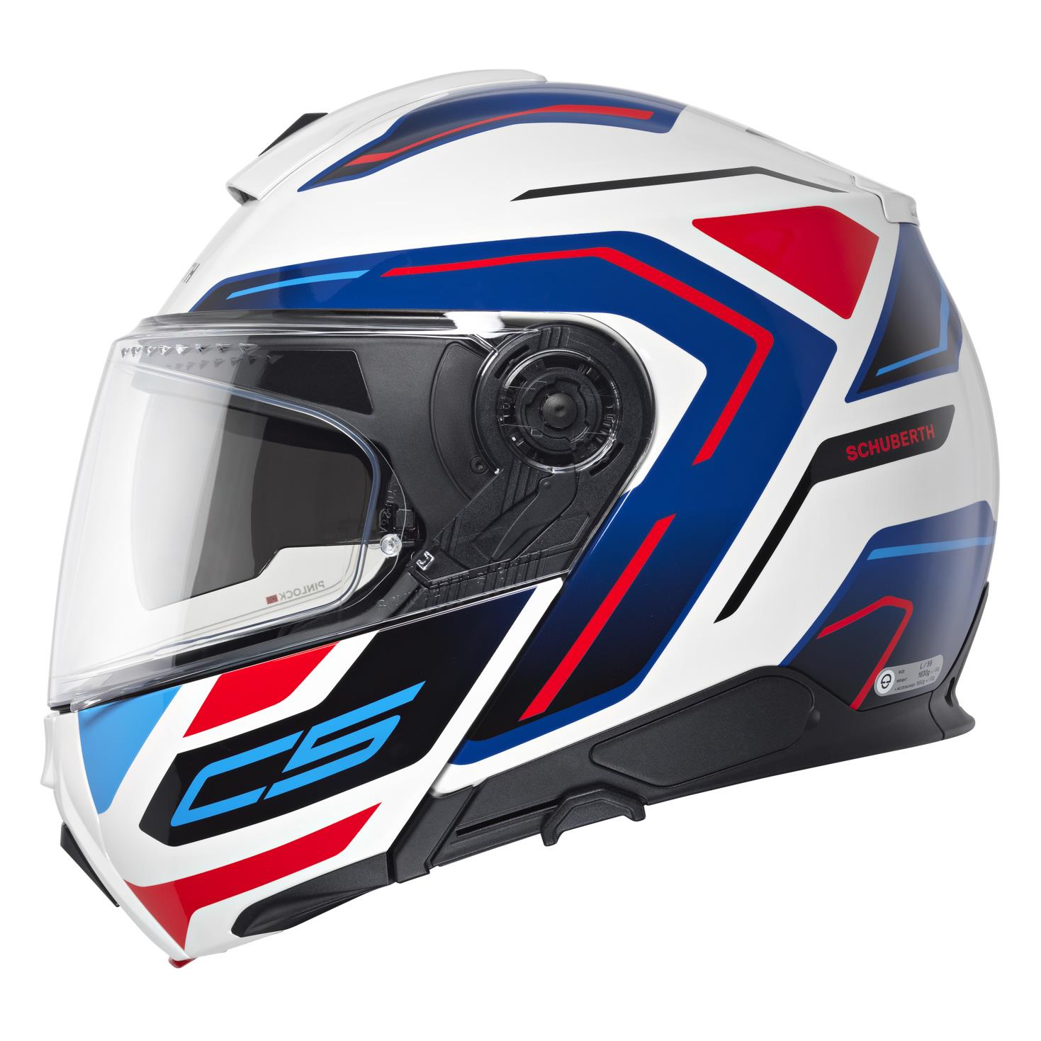 SCHUBERTH C5 OMEGA WHITE ÇENE AÇILIR MOTOSİKLET KASKI