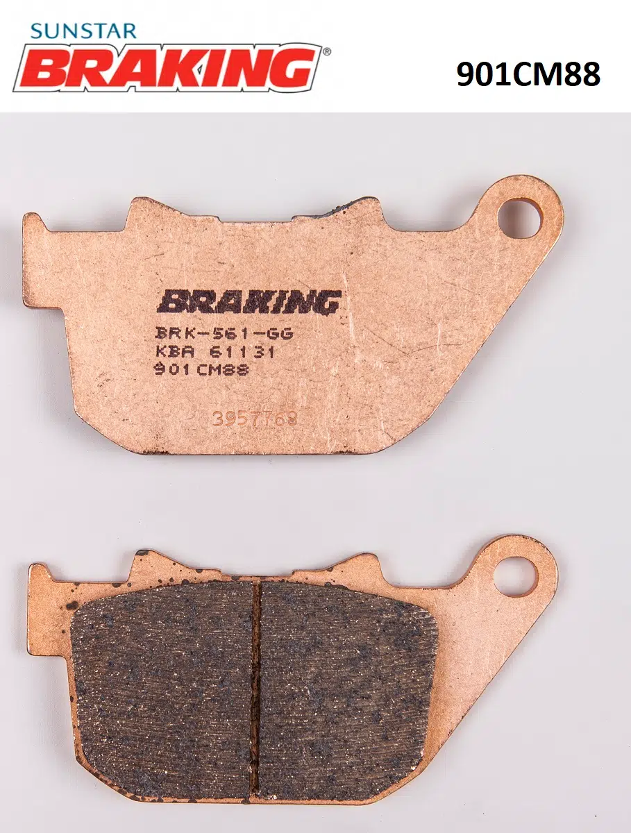 SİNTERLİ ARKA FREN BALATASI HARLEY D. XR 1200 X 1200cc 2008-2012