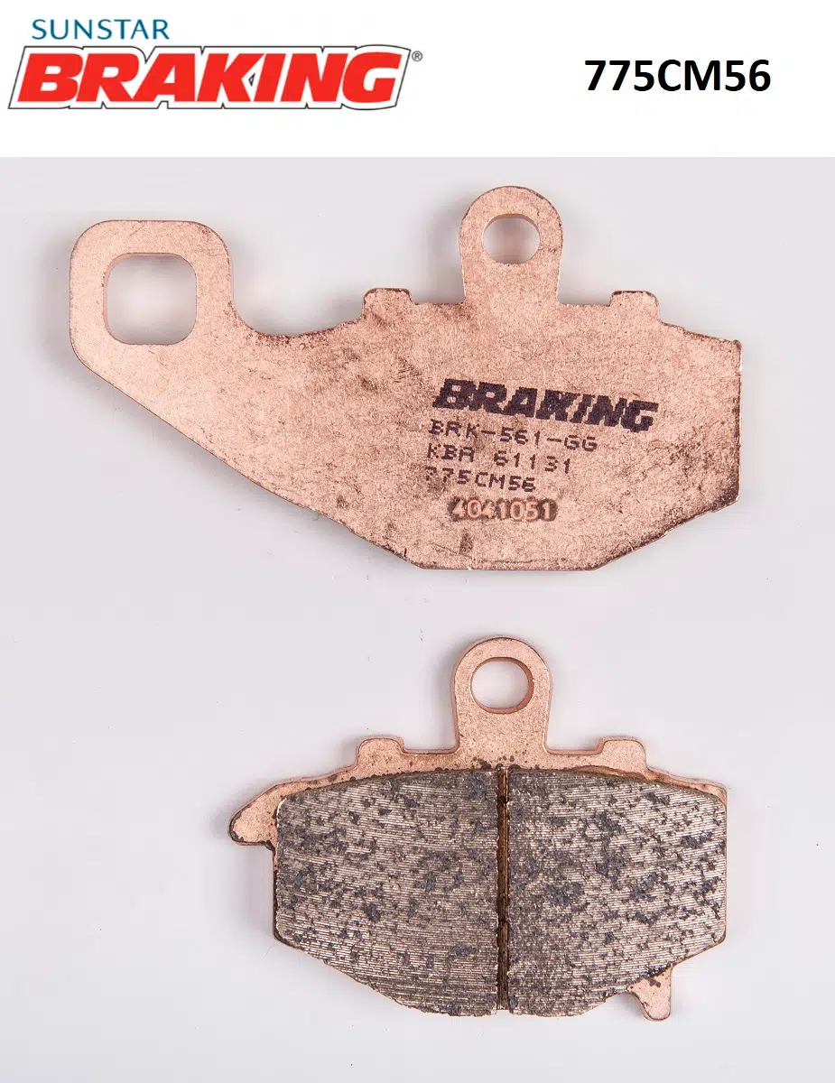 SİNTERLİ ARKA FREN BALATASI KAWASAKI ZX-9R NINJA 900cc 1994-2003