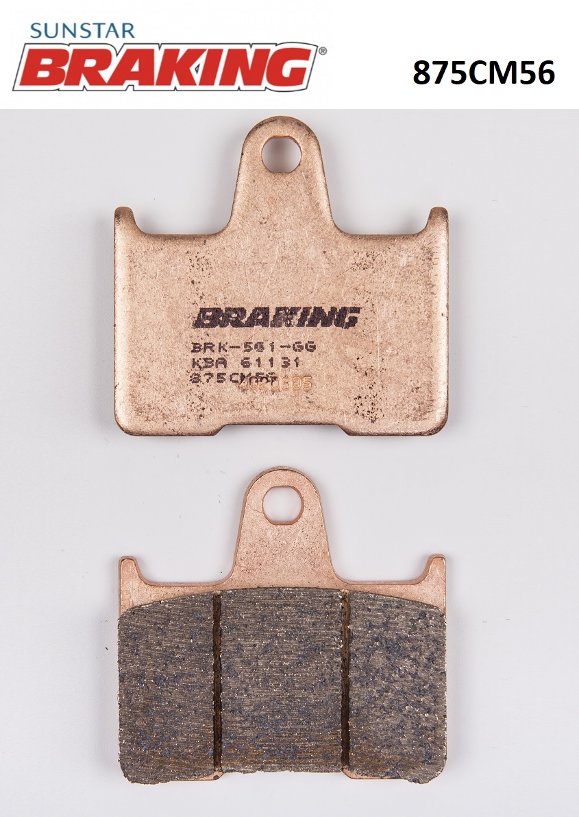 SİNTERLİ ARKA FREN BALATASI SUZUKI GSX-R 1000cc 2001-2021