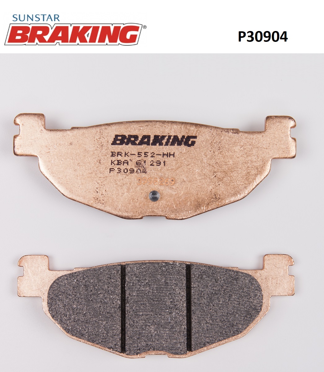 SİNTERLİ ARKA FREN BALATASI YAMAHA T-MAX 500cc 2004-2011