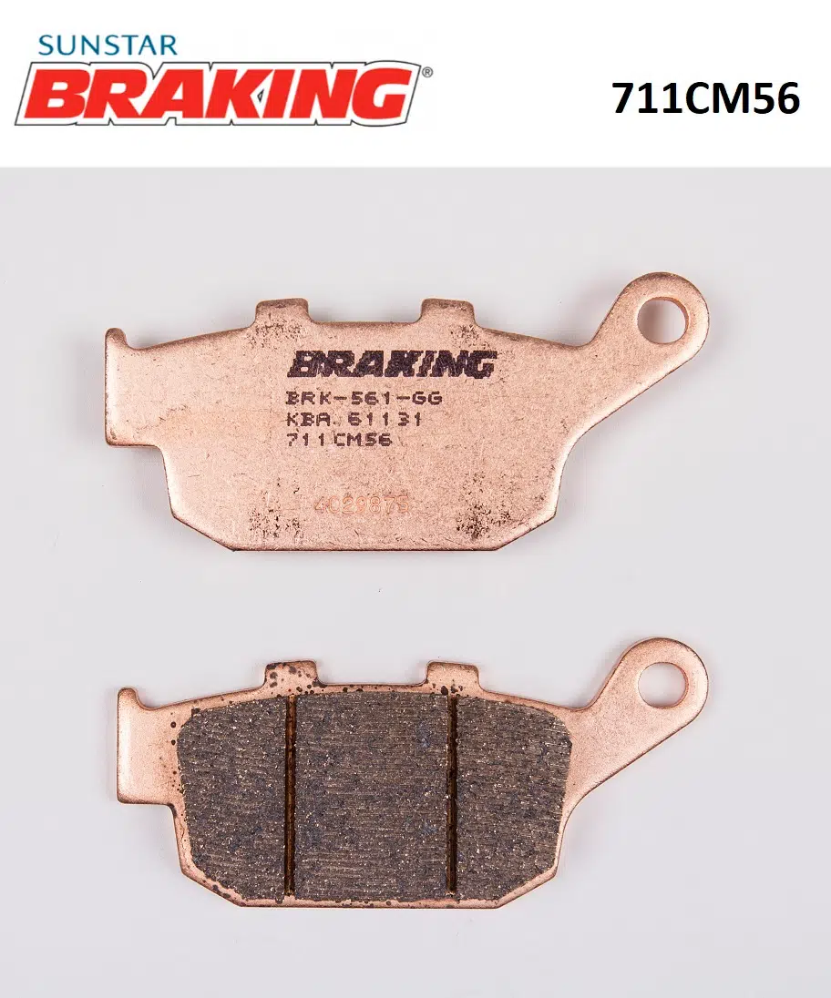 SİNTERLİ ARKA FREN BALATASI YAMAHA XJ6 DIVERSION F 600cc 2009-2015