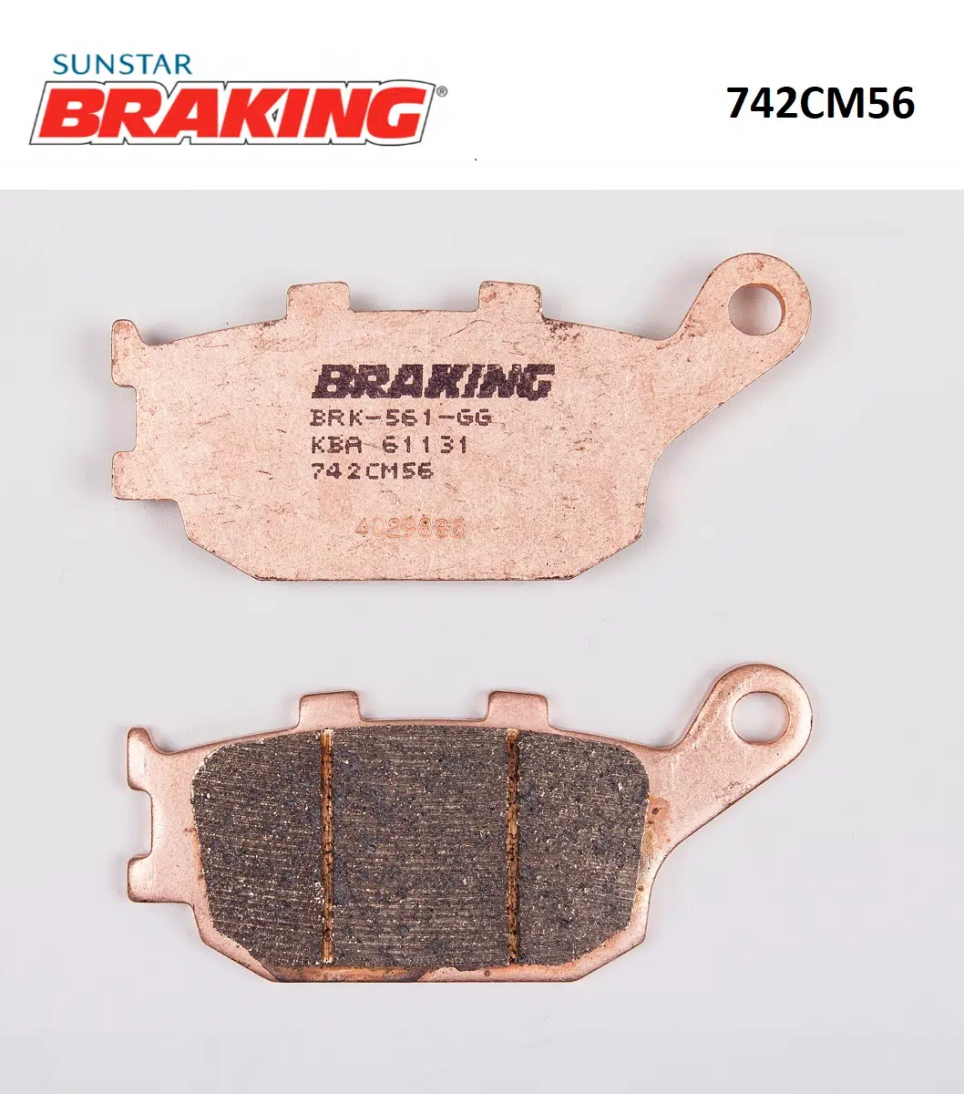 SİNTERLİ ARKA FREN BALATASI 2022-2024 742CM56