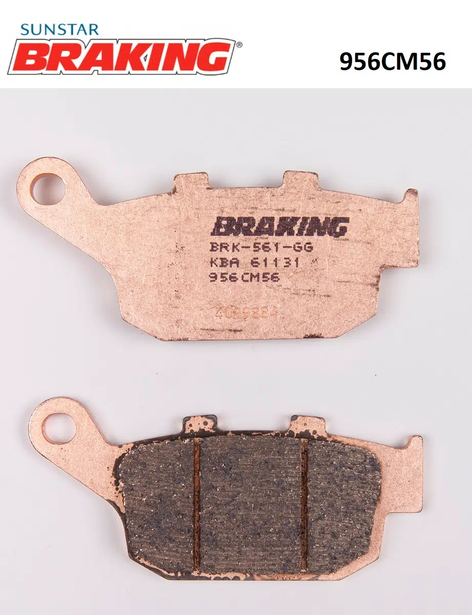 SİNTERLİ ARKA FREN BALATASI ZONTES 350 350cc 2023-2024