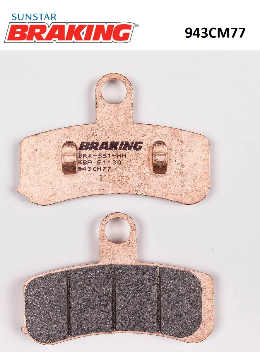 SİNTERLİ FREN BALATASI HARLEY D. ULTRA CLASSIC ELECTRA GLIDE FLHTCUSE BLK 1800cc ÖN ARKA 2008-2014