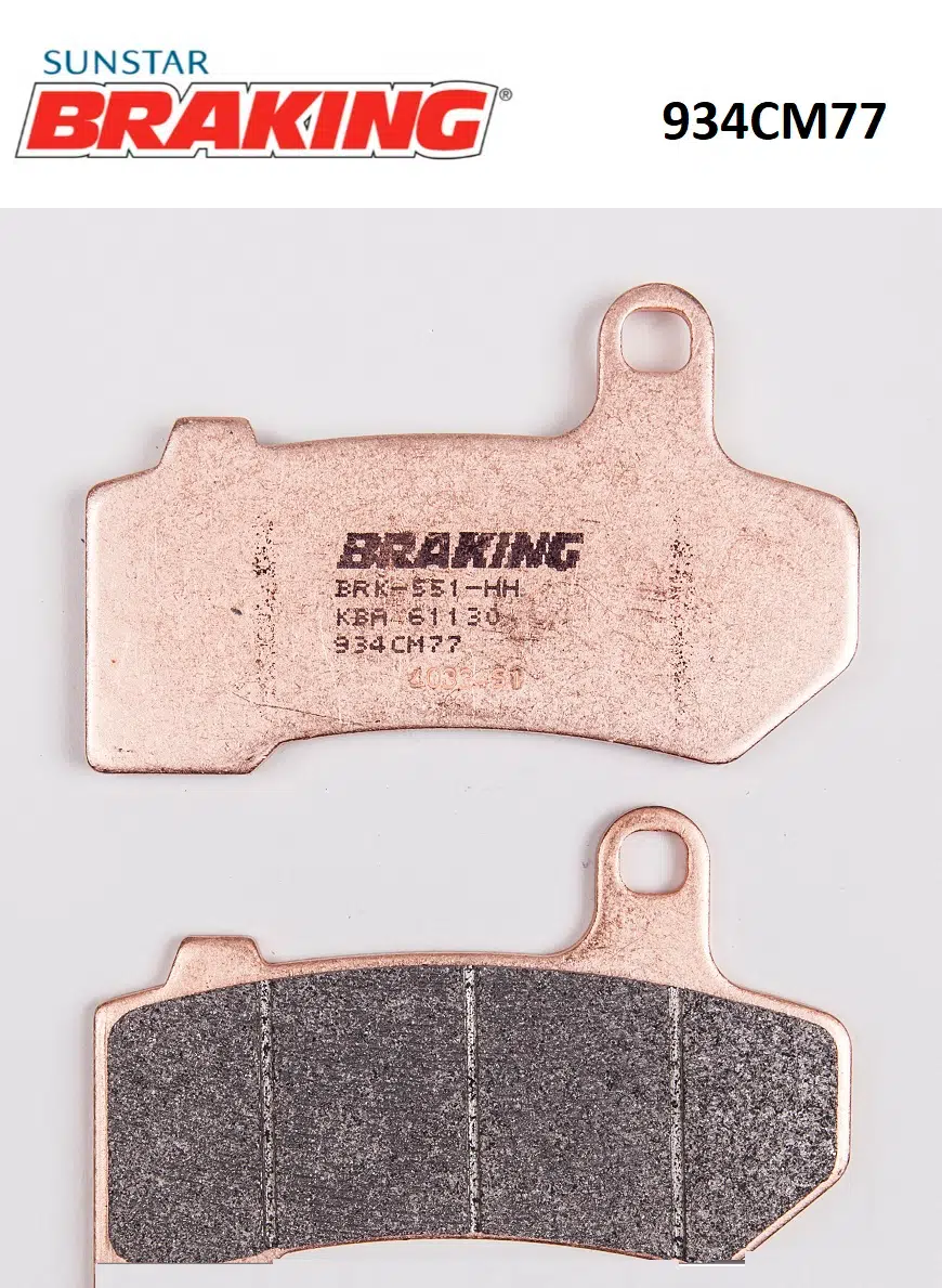 SİNTERLİ FREN BALATASI HARLEY D. V-ROD VRSCAW 1250cc ÖN ARKA 2008-2010