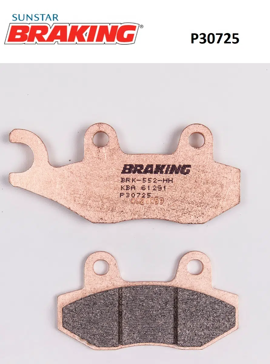 SİNTERLİ FREN BALATASI YAMAHA YBR 250cc ÖN 2007-2011