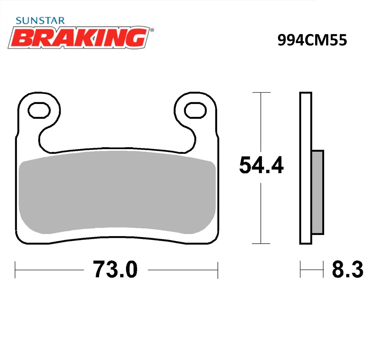 SİNTERLİ ÖN FREN BALATASI BMW R 1250 RT 1250cc ÖN İKİ TAKIM KULLANIR 2019-2022