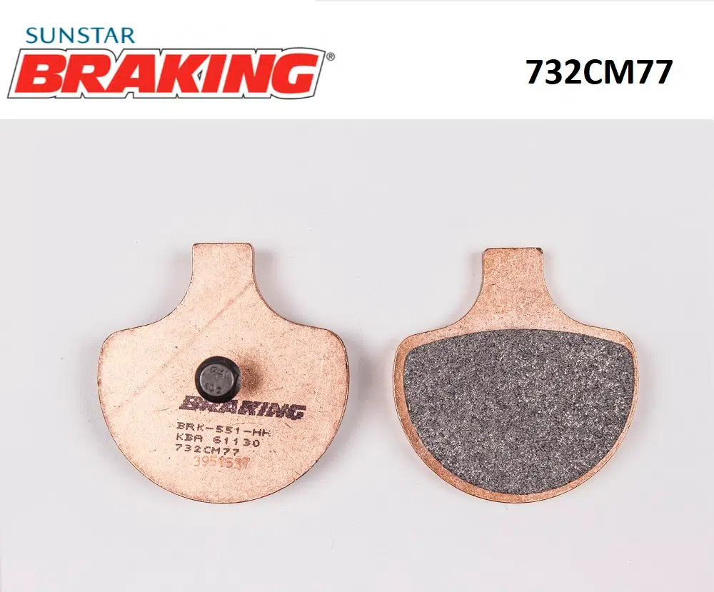 SİNTERLİ ÖN FREN BALATASI HARLEY D. XLH 883 SPORTSTER 883cc 1990-2006