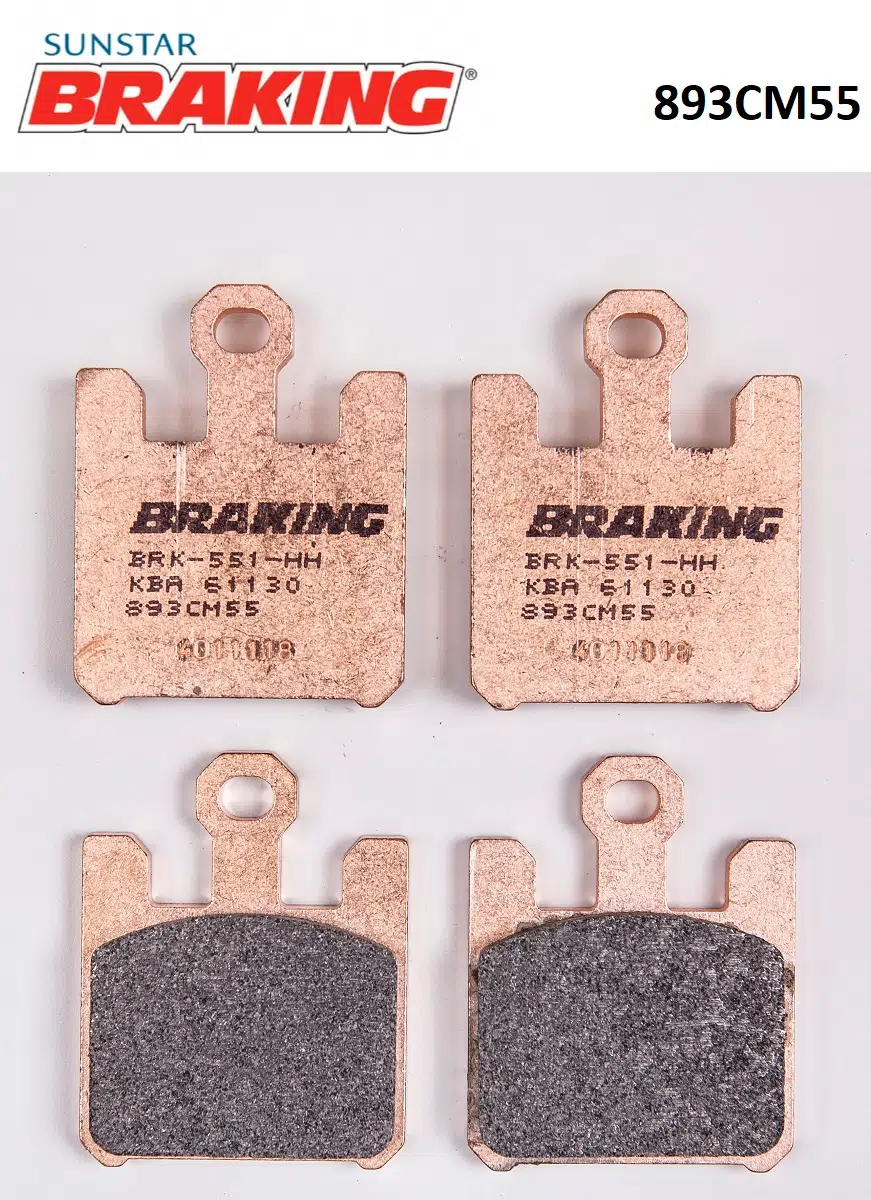 SİNTERLİ ÖN FREN BALATASI KAWASAKI ZX-10R NINJA 1000cc ÖN İKİ TAKIM KULLANIR 2004-2024