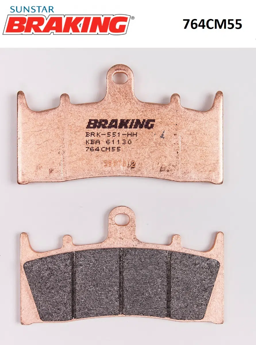 SİNTERLİ ÖN FREN BALATASI SUZUKI TL R 1000cc ÖN İKİ TAKIM KULLANIR 1998-2003