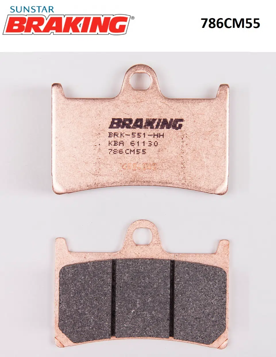 SİNTERLİ ÖN FREN BALATASI YAMAHA YZF R7 700cc ÖN İKİ TAKIM KULLANIR 2022-2024