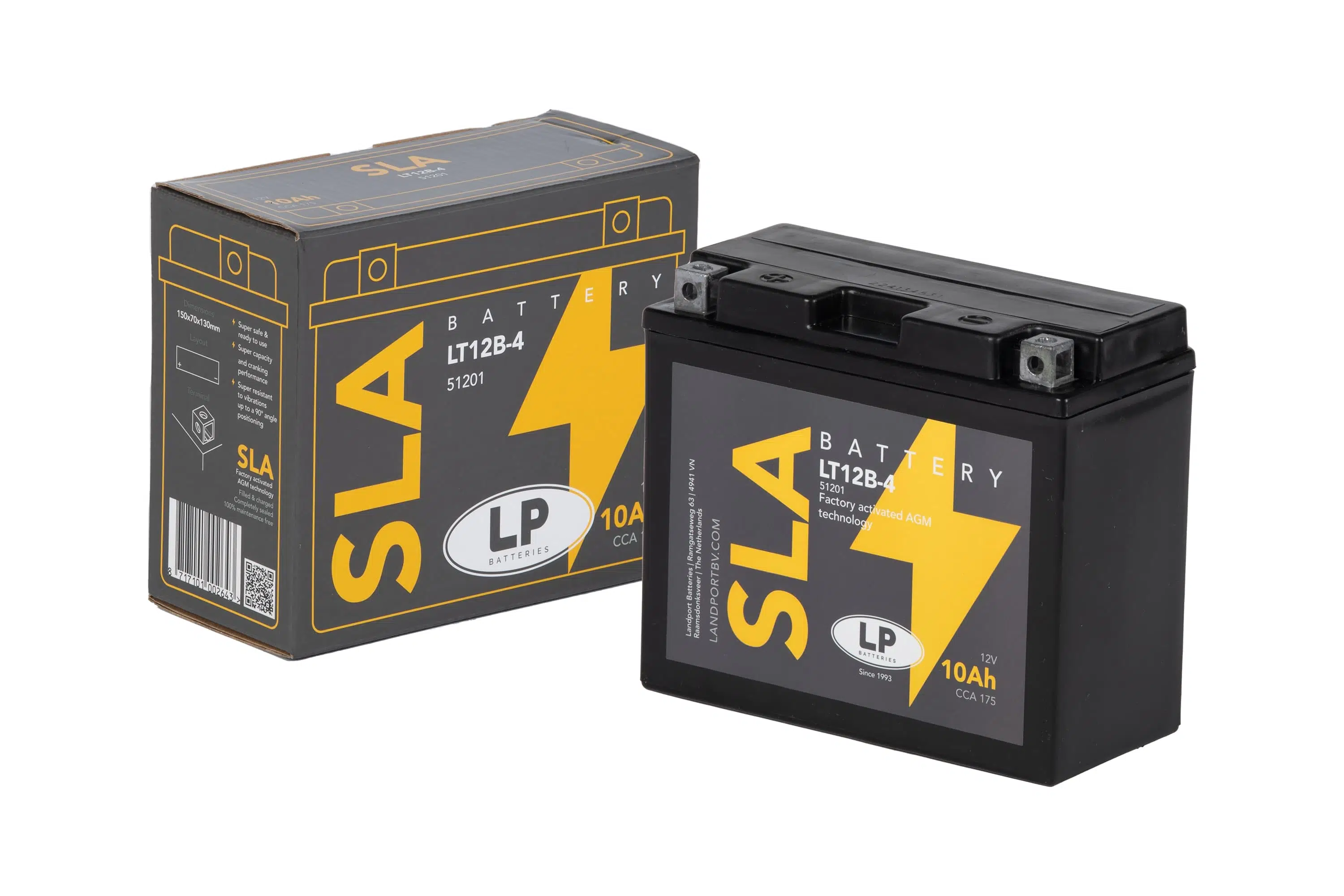 SLA AKÜ MB LT12B-4 10 A KG: 3,62 L:150 W:70 H:130 CCA: 175 YAMAHA YZF R6 600cc 1999-2015