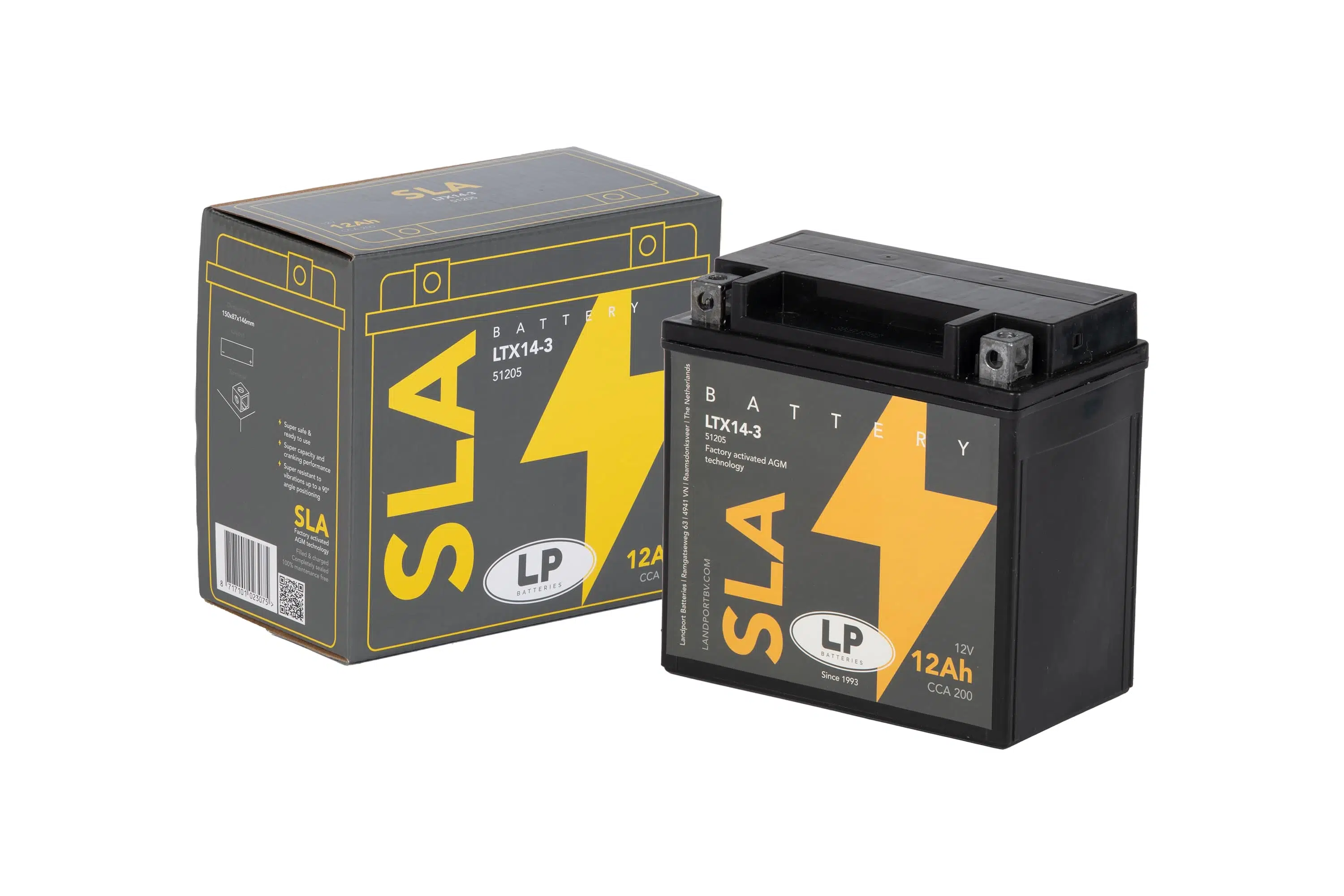 SLA AKÜ MB LTX14-3 12 A KG: 4,1 L:150 W:87 H:146 CCA: 200 HARLEY D. XR 1200 X 1200cc 2008-2012