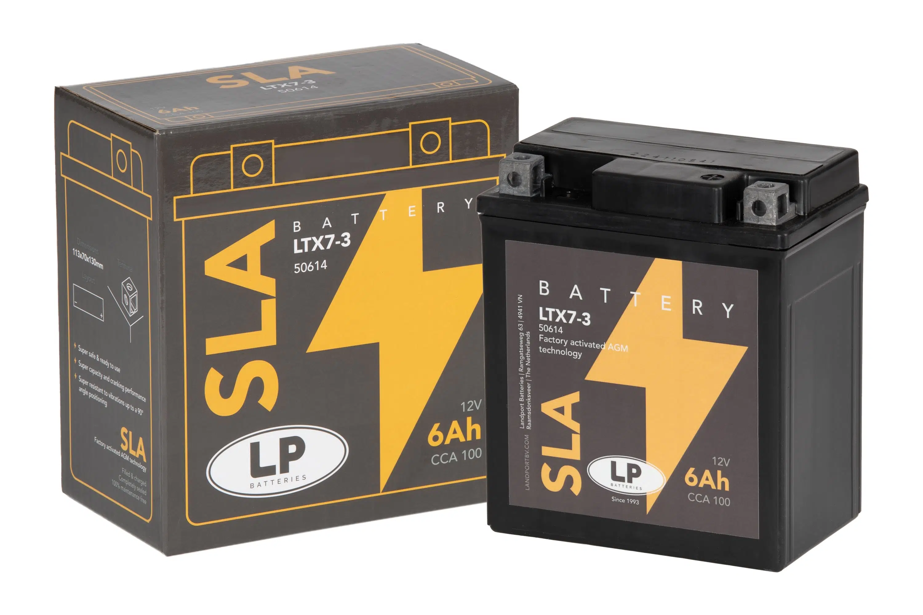 SLA AKÜ MB LTX7-3 6 A KG: 2,31 L:113 W:70 H:130 CCA: 100 YAMAHA YBR 250 250cc 2007-2011