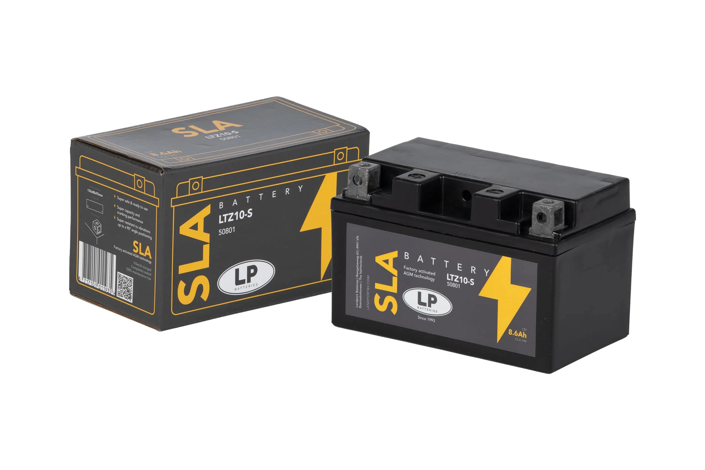 SLA AKÜ MB LTZ10-S 8,6 A KG: 3,15 L:150 W:88 H:93 CCA: 190 2006-2010