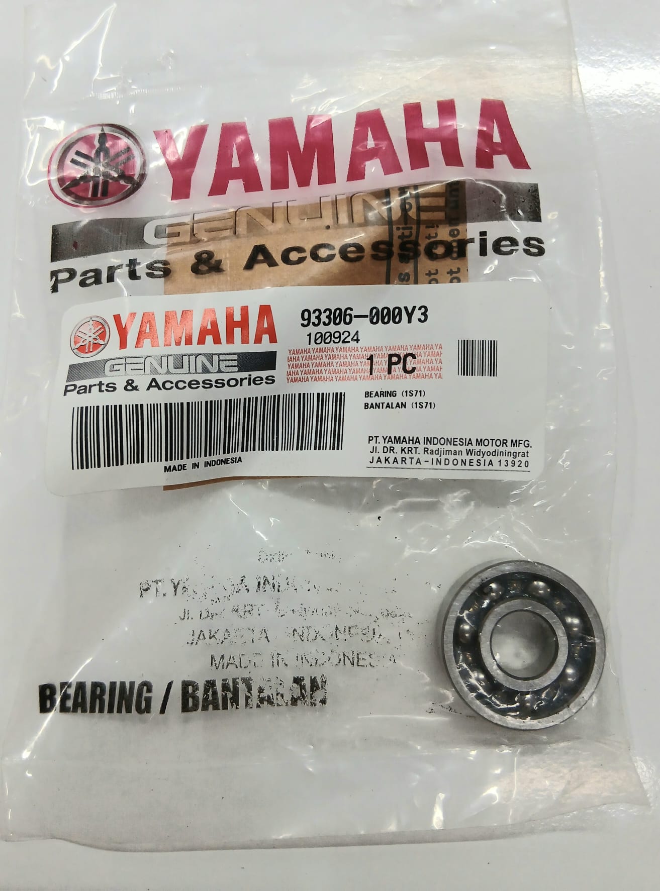 SU POMPASI DEVİRDAİM RULMANI / YAMAHA / N-MAX / 155cc / 2015-2016-2017-2018-2019-2020-2021-2022-2023-2024