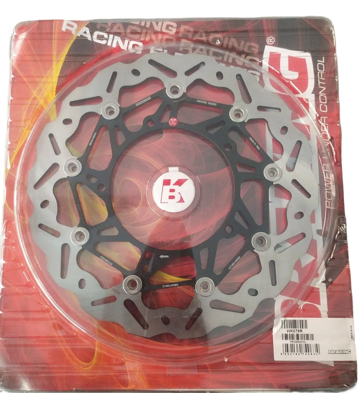 YAMAHA DALGALI ÖN PERFORMANS FREN DİSKİ ÖN SAĞ 2006-2010 WK078R