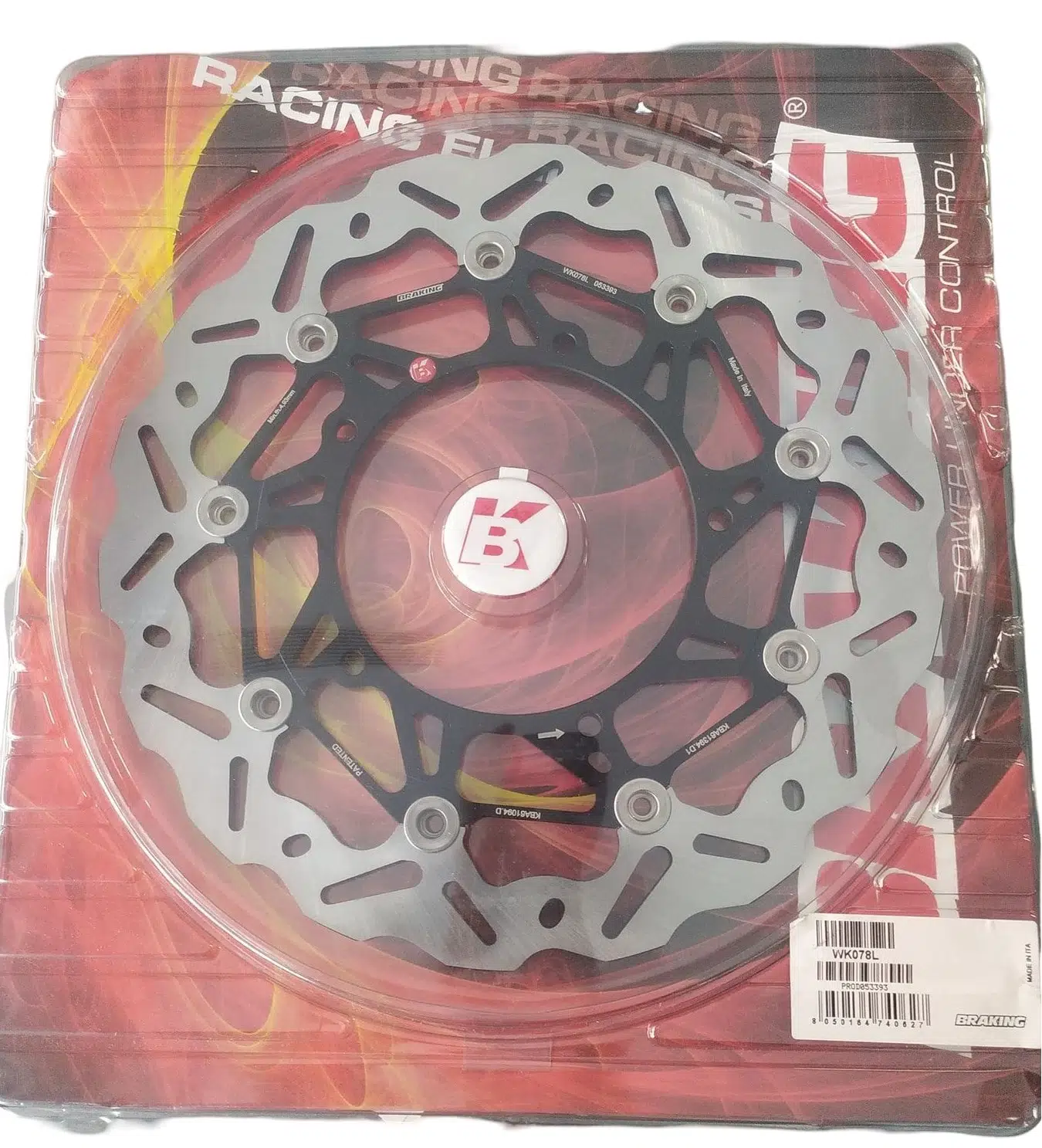 YAMAHA DALGALI ÖN PERFORMANS FREN DİSKİ ÖN SOL 2006-2010 WK078L