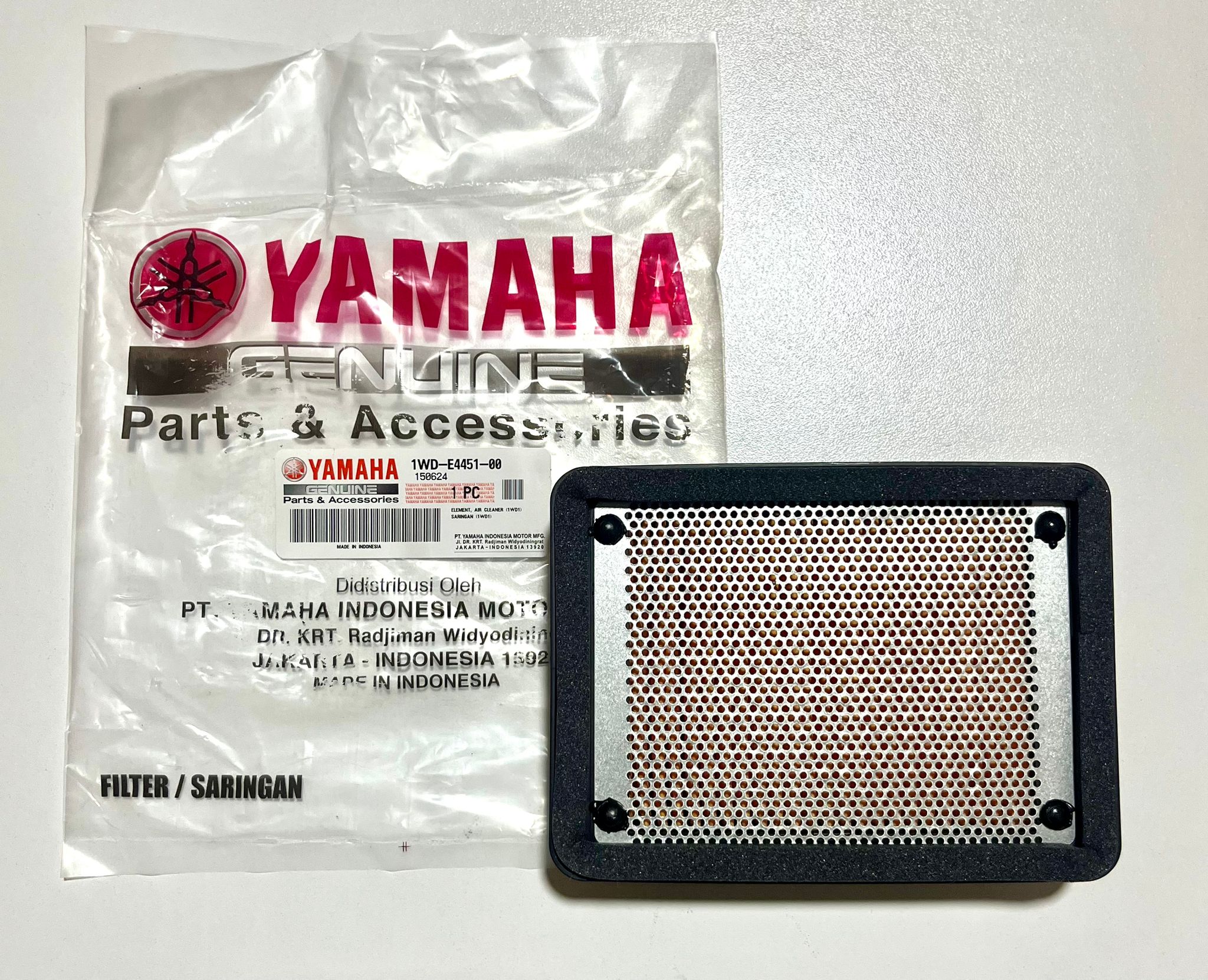 YAMAHA HAVA FİLTRESİ YAMAHA YZF R25 250cc 2014-2024