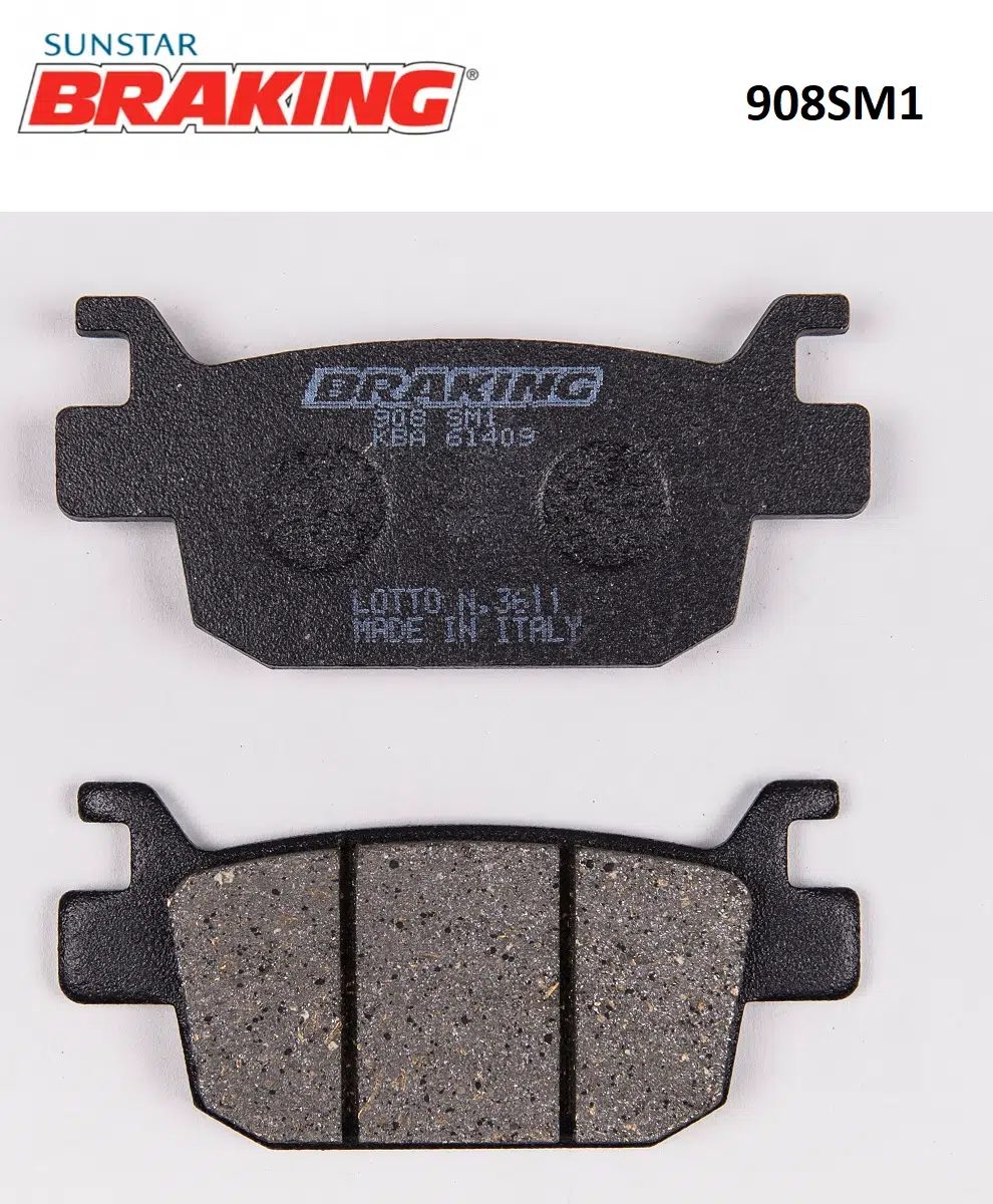 YARI METALİK ARKA FREN BALATASI MONDIAL BUCCANEER 250cc 2016