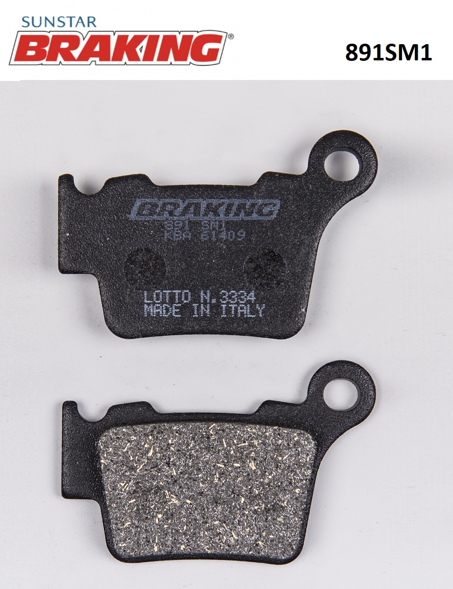 YARI METALİK ARKA FREN BALATASI SHERCO SE FACTORY 300cc 2020-2023