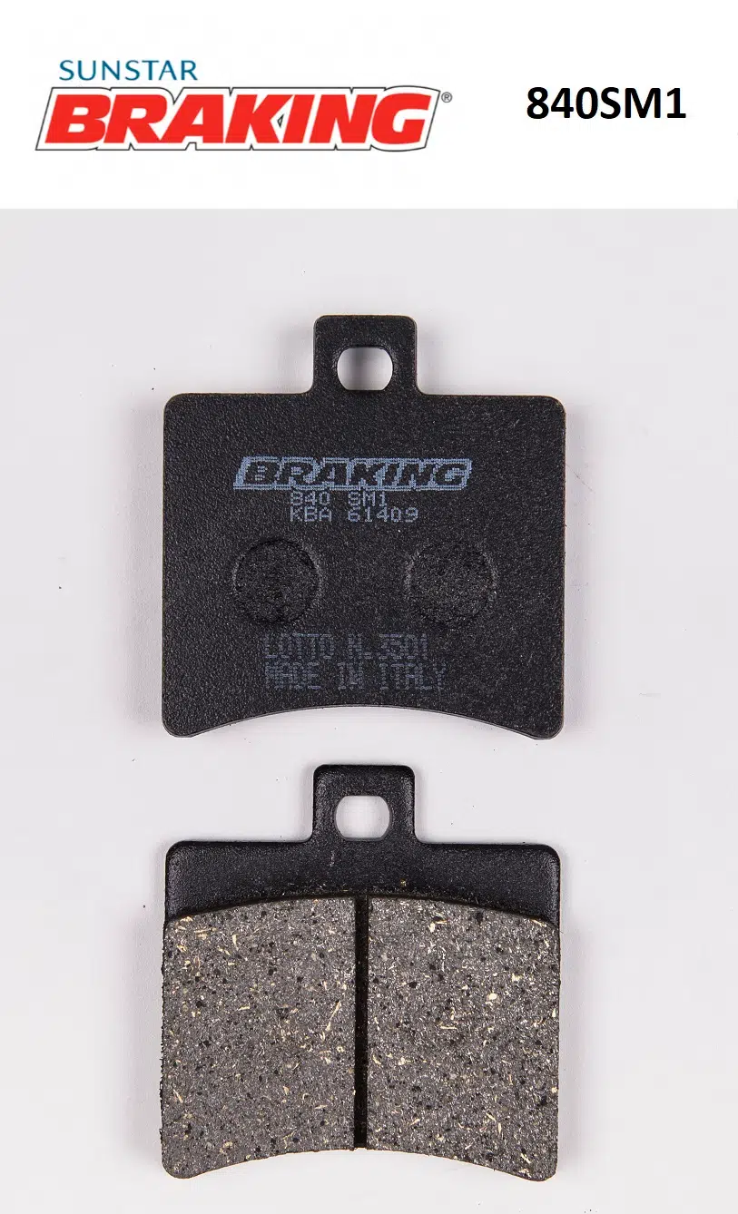 YARI METALİK ARKA FREN BALATASI SYM ADX 125cc 2023-2024