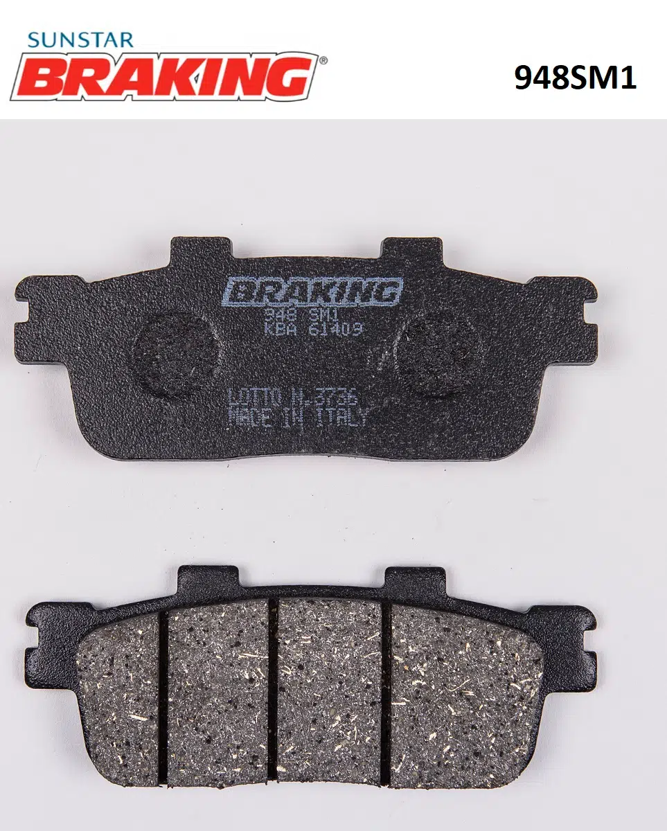 YARI METALİK ARKA FREN BALATASI SYM JOYRIDE EVO 125cc 2009-2015