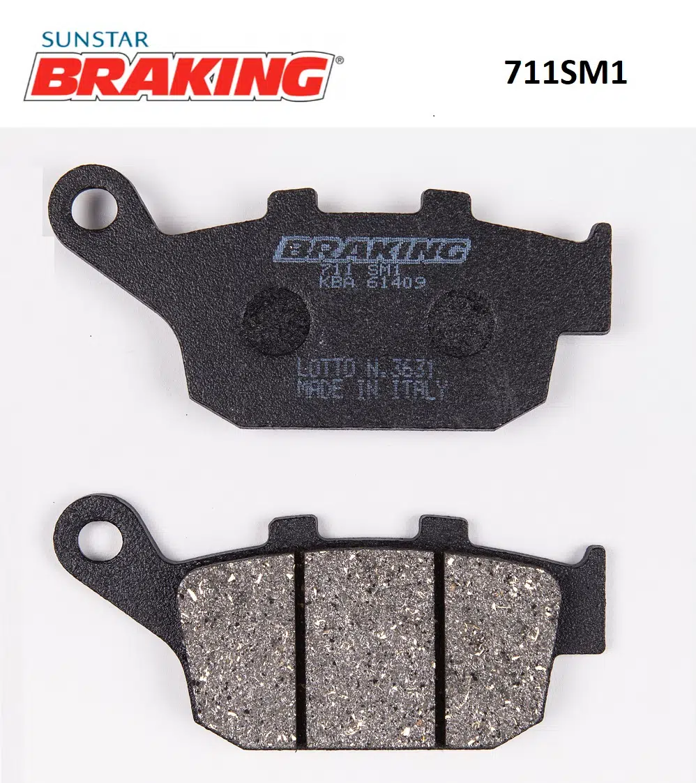 YARI METALİK ARKA FREN BALATASI YAMAHA XJ6 DIVERSION F 600cc 2009-2015