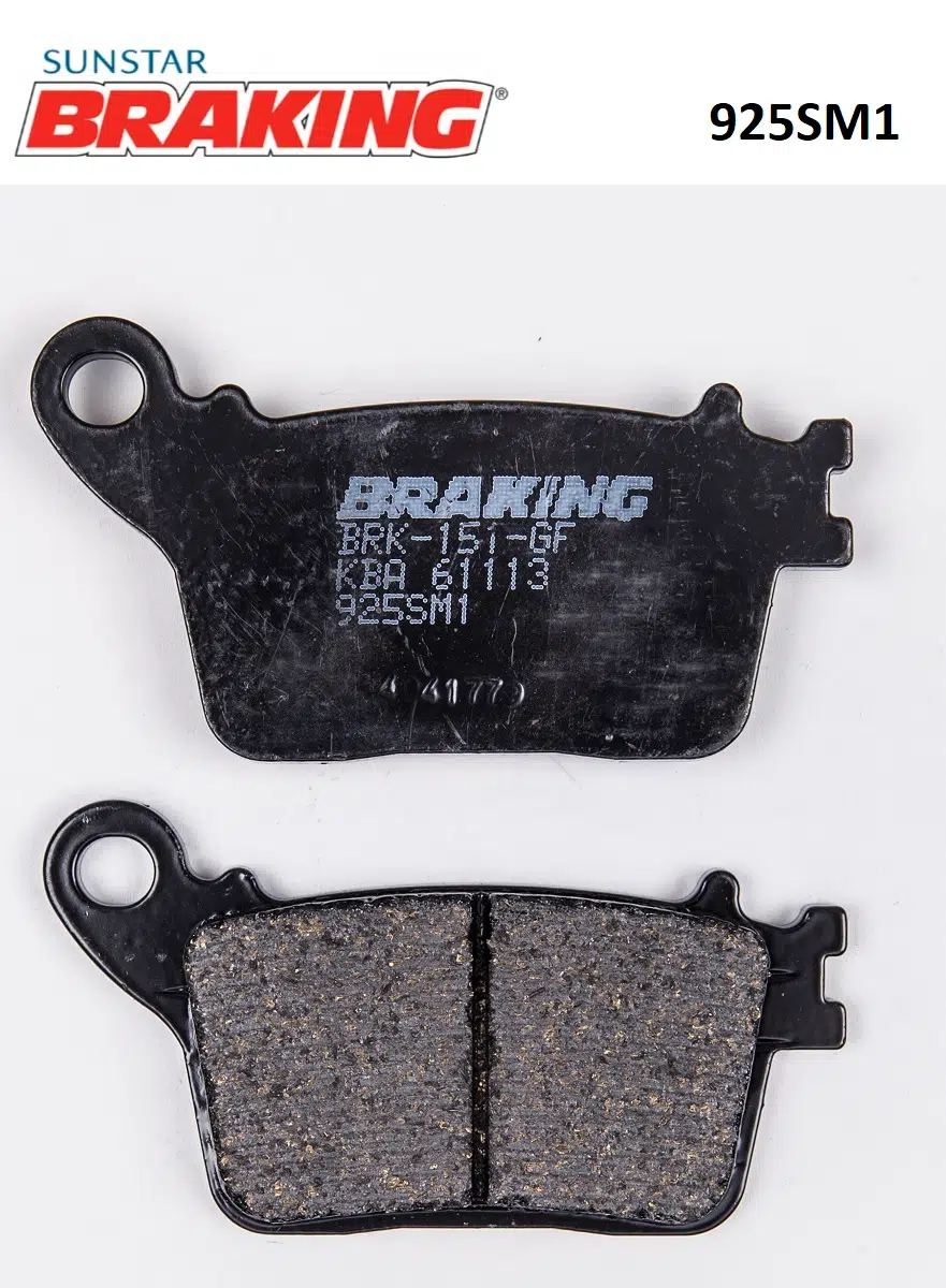 YARI METALİK ARKA FREN BALATASI YAMAHA YZF R1 M 1000cc 2015-2022