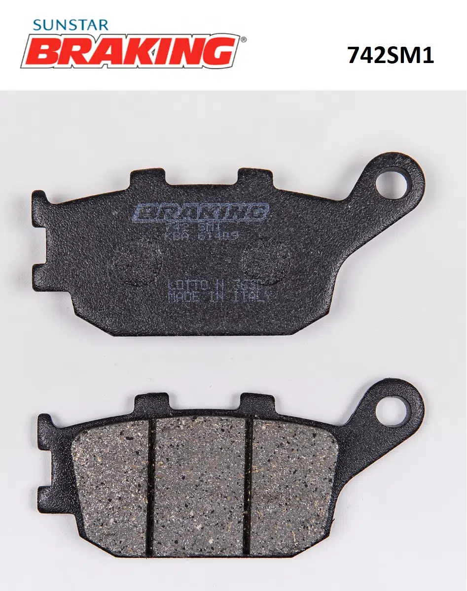 YARI METALİK ARKA FREN BALATASI YAMAHA YZF R7 700cc 2022-2024