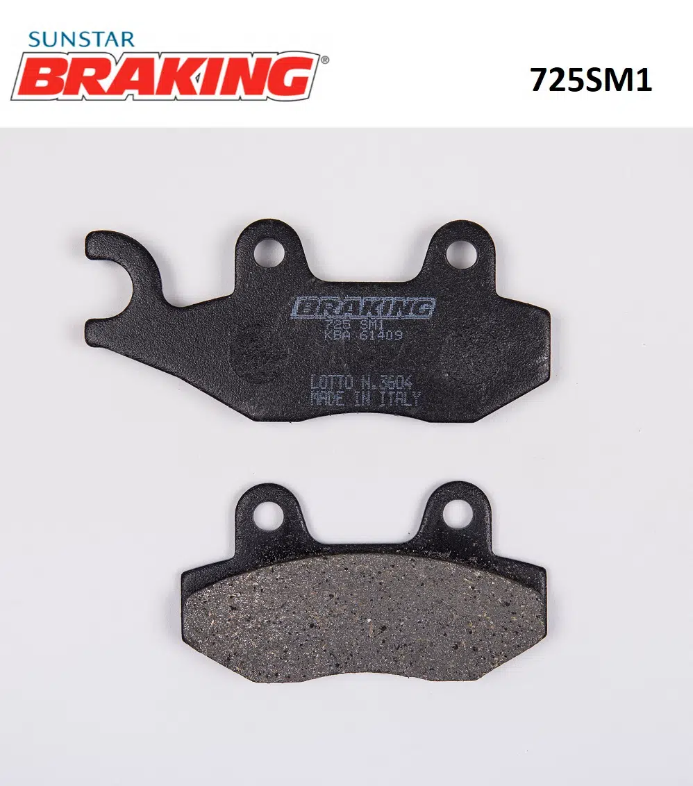 YARI METALİK FREN BALATASI YAMAHA YBR 250cc ÖN 2007-2011